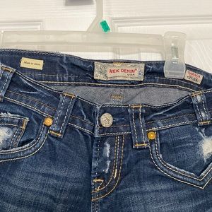 MEK jeans, size 27, 34 length